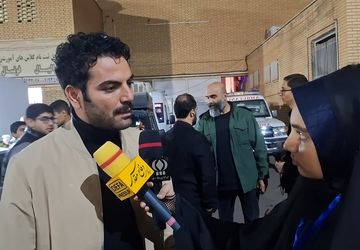 گفتگوی خبرنگار پانا با عوامل فیلم مجنون در یادواره شهید زین الدین