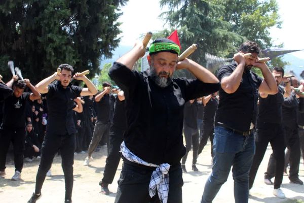 عزاداری عاشورای حسینی در بخش کلباد گلوگاه 