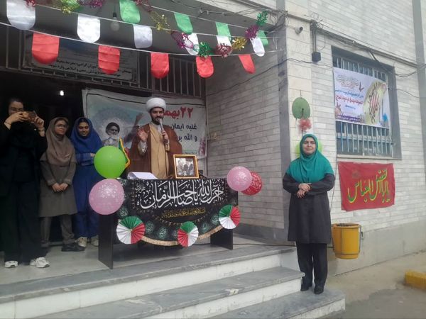 مراسم نیمه شعبان در دبیرستان دخترانه پروین اعتصامی 