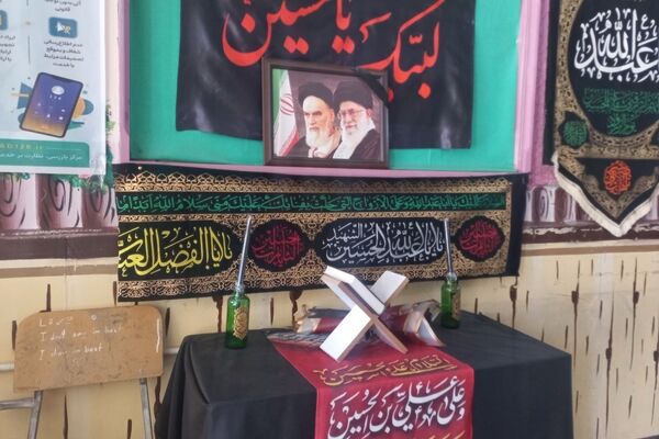 بازدید مدیر آموزش و پرورش ناحیه ۴ کرج از مدرسه تزکیه اسکان زائران رهبر شهید