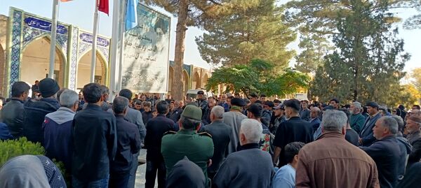 مراسم تشییع پیکر جانباز شهید علی فتح آبادی