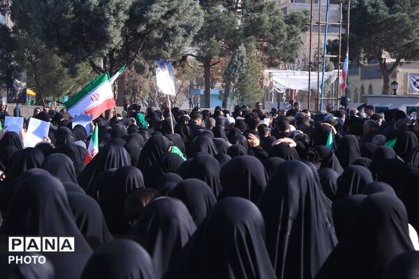 تشییع و تدفین پیکر شهید امیرحسن کاظمی