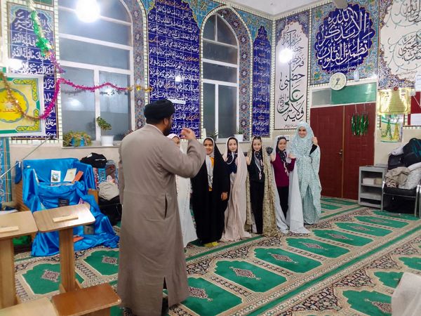 مراسم معنوی اعتکاف در مسجد صاحب الزمان جوادیه