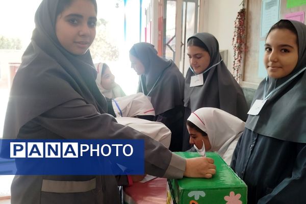 شور انتخاباتی دانش آموزان چهاردانگه