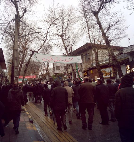راهپیمایی 22 بهمن در لاهیجان