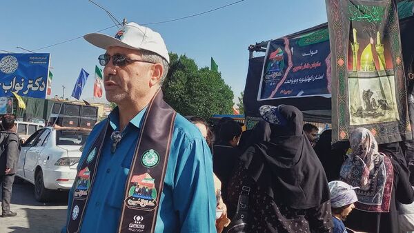 خدمت‌رسانی موکب سازمان دانش‌آموزی کهگیلویه و بویراحمد در پیاده‌روی جاماندگان اربعین