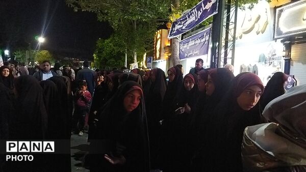 موکب مردمی شهید مصطفی صدر زاده پنجاه شب میزبان وطن پرستان نیشابوری 