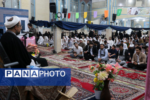 جشن ازدواج مسجدی 132 زوج‌ جوان در قم- 1