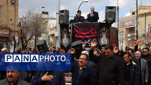 حرکت دسته عزاداری شهادت حضرت امیرالمومنین