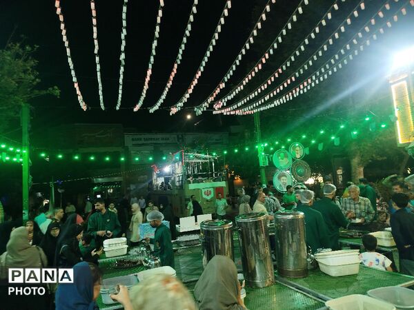 فعالیت چایخانه حضرت زهرا (س) در قاب پانا 