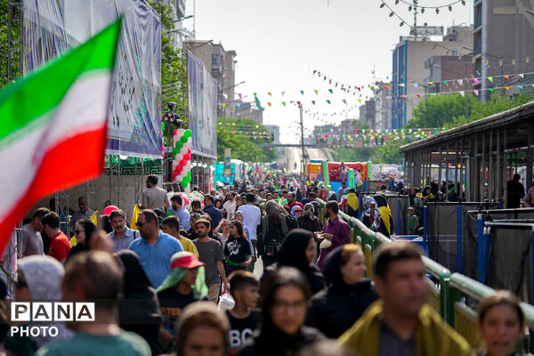 جلوه‌هایی از مهمانی 10 کیلومتری غدیر