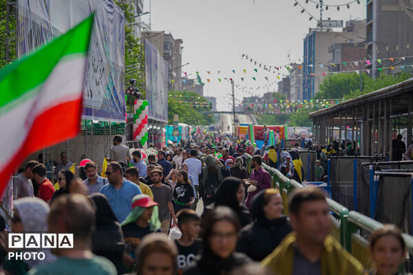 جلوه‌هایی از مهمانی 10 کیلومتری غدیر