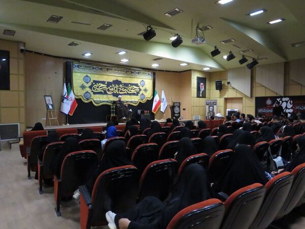 دانشجویان همدانی در اجتماع «رایة المقاومة» با شور حسینی