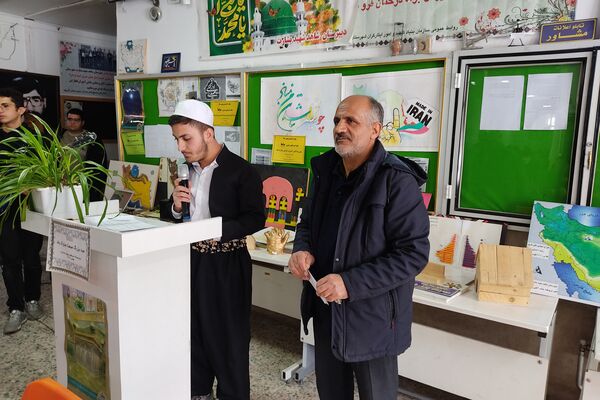 جشن باشکوه مبعث در دبیرستان شاهد شهید بشارت