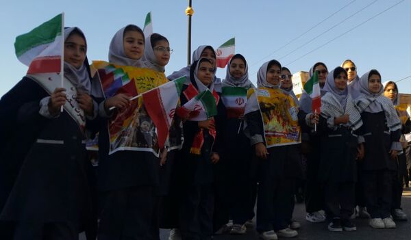 امروز صدای مرگ بر آمریکا در خیابان های شهر پیچید
