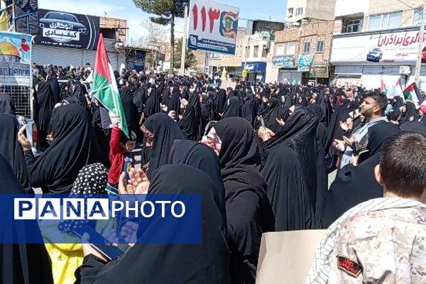 شکوه همبستگی و فریاد استکبارستیزی در دیار سربداران 