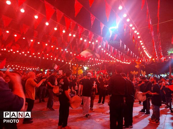 رنگ‌ و بوی محرم در خیابان‌های رجایی شهر کرج