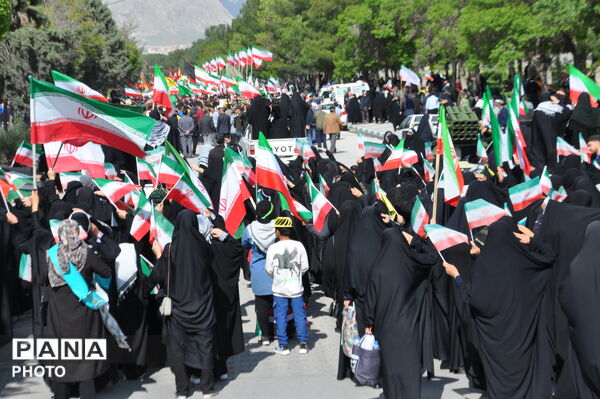 شکوه رزمایش «جانفدا برای ایران امام رضایی» در کرمانشاه