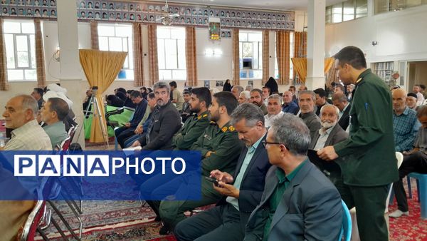 مراسم تکریم و معارفه امام جمعه میان‌جلگه با حضور مسئولان برگزار شد