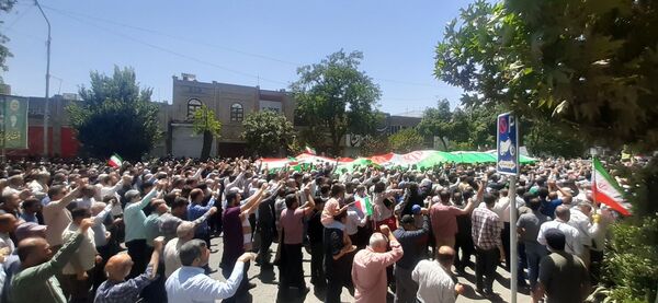 راهپیمایی جمعه خشم و نصر در نیشابور 