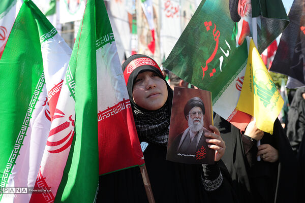 چهلمین روز شهادت رهبر شهید انقلاب اسلامی - تهران