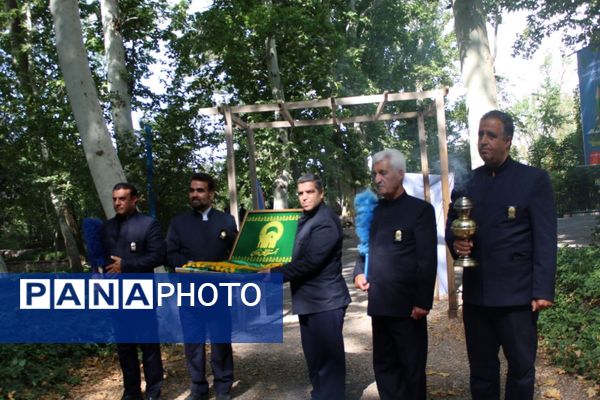 افتتاحیه رویداد تخصصی تربیت مربیان ارشد اردویی کشوری در اردوگاه کشوری شهید رجایی نیشابور 