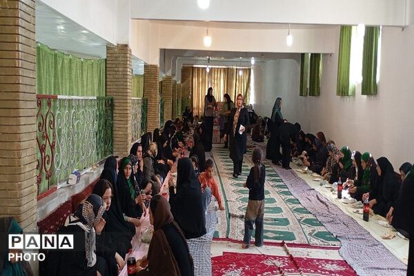 مراسم عزاداری امام رضا علیه السلام در حسینیه شهر بار نیشابور