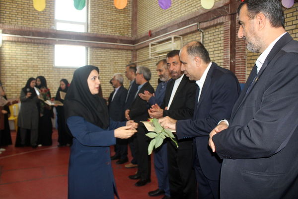 زنگ سپاس معلم در دبستان معینی بوشهر