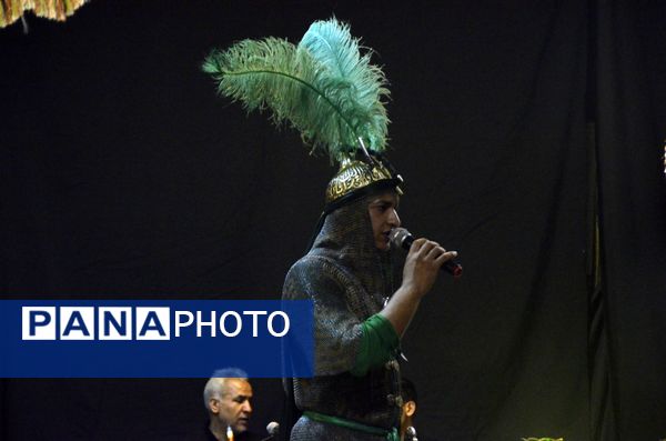 مراسم شب نهم محرم در هیئت فرهنگیان  نیشابور