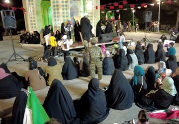 جشن روز دختر در جوار شهید گمنام یزد