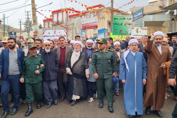 راهپیمایی گسترده ۲۲ بهمن اورامانات