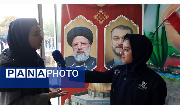 رای‌گیری شورای دانش‌آموزی در دبیرستان فرهنگیان ناحیه ۷ مشهد 