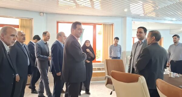 اجلاس رؤسای نواحی و مناطق آموزش و پرورش استان اصفهان در شهرستان چادگان