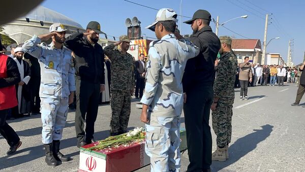 مراسم تشییع پیکر مطهر شهید گمنام در شهرستان بندرترکمن