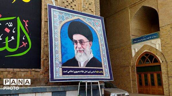 عزاداری مردم نیشابور برای شهادت رهبر عزیز انقلاب اسلامی 