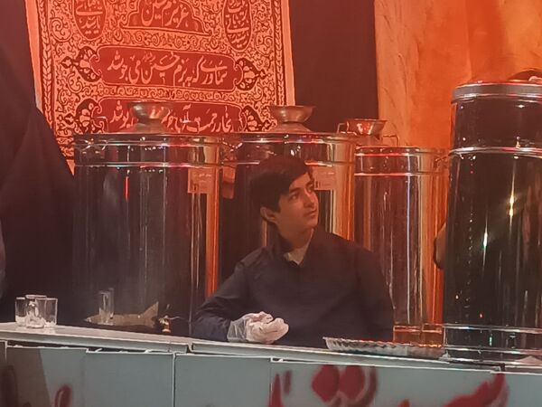 روایتی از چایخانه جوانان مهدوی در پارک ارغوان نیشابور 