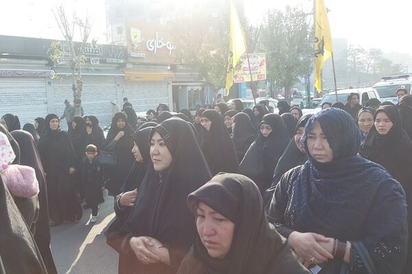 تشییع پیکر شهید مدافع حرم رضا مرادی در باقرشهر 