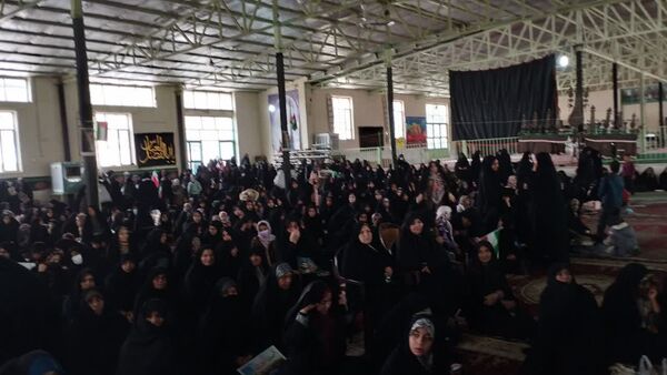 راهپیمایی باشکوه ۲۲ بهمن در کوهبنان