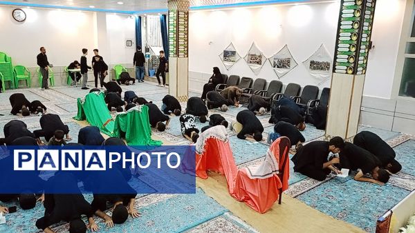 برگزاری هیأت دانش‌آموزی انصارالمهدی در کاشمر 