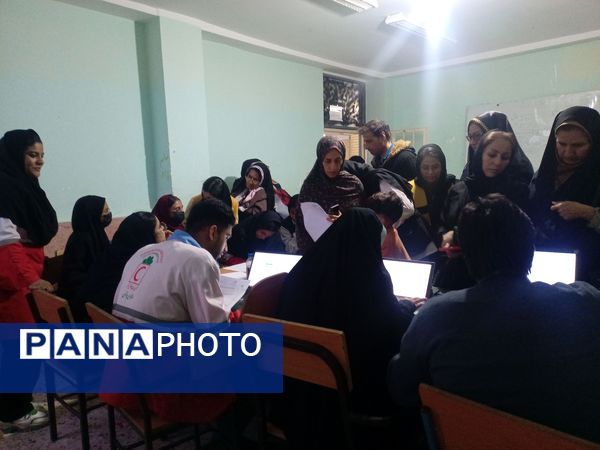  اردوی جهادی در شهرستان حاجی آباد