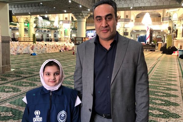 جشن بندگی دختران ناحیه دو شهرری 