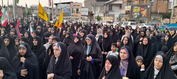 اجتماع مردمی حمایت از سربازان وطن در گلوگاه 