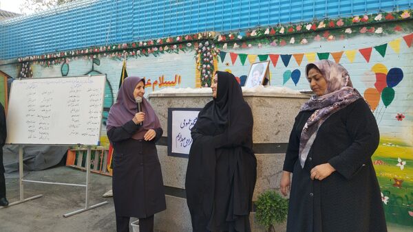 گردهمایی کاندیداهای انجمن اولیا و مربیان مدرسه مهندس رحمانی فرد ناحیه ۱ مشهد