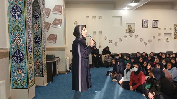 مراسم شهادت حضرت فاطمه زهرا(س) در دبیرستان شهید تیمسار فلاحی 