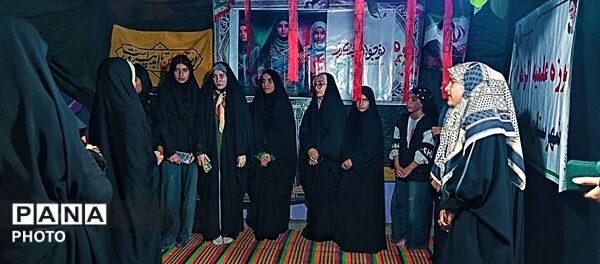 شبی دیگر از تجمعات شبانه با حضور پرشور مردم پلدختر