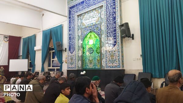 مسجد الرضای نیشابور میزبان روزه داران ماه مبارک رمضان 