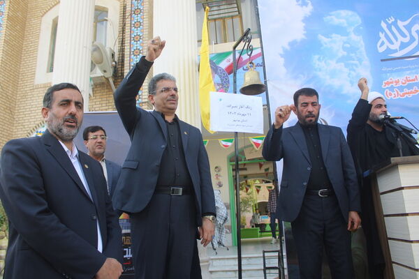زنگ آغاز نصرالله در مدارس بوشهر