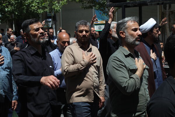 حرکت دسته عزاداری رحلت امام خمینی 