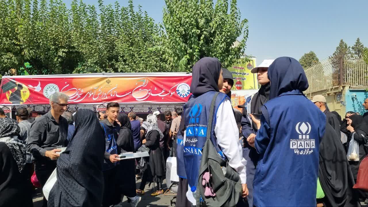 پانایی‌ها روایتگر خدمت و ارادت در مسیر جاماندگان اربعین