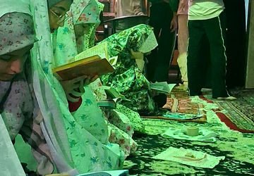 سه روز عاشقی سه روز رهایی،روایتی از اعتکاف دانش‌آموزی